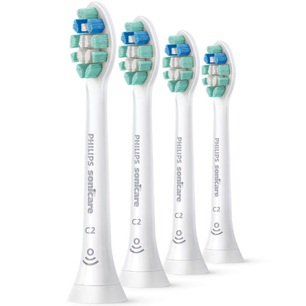 Brush head C2 Optimal Plaque Defense 4pcs White HX9024/10