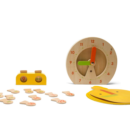 Bs Toys edukacinis žaidimas „Laikrodis“