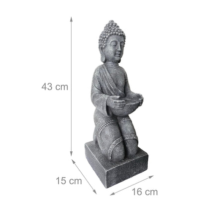 Budos statula 43 cm, polirezinas, atspari oro sąlygoms