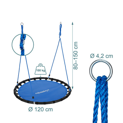 Sūpynės draugui 120 cm