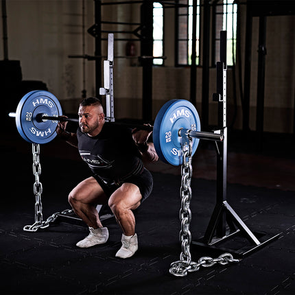 Buferinė olimpinė plokštė, 25 kg, raudona