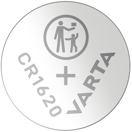 CR1620 3V Lithium Button cell battery 2-pack