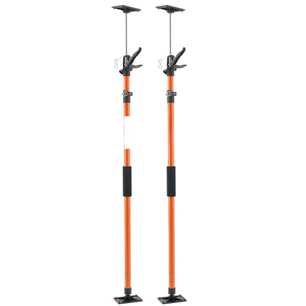 Cabinet Jack Support Poles, 2-Pack, 116-290 cm, 70 kg