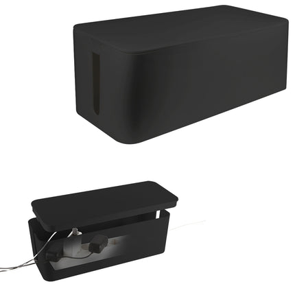 Cable box - Cable hide L Black