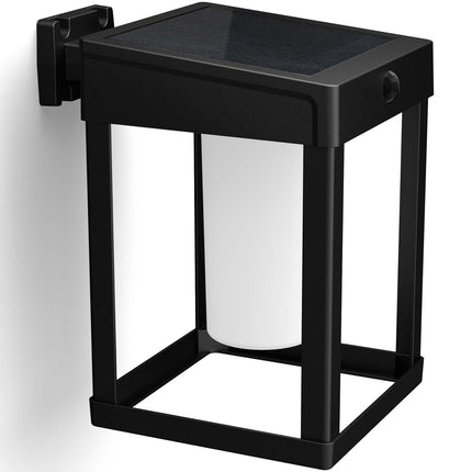 Camill Wall Lamp Solar Ultra Efficient LED 25lm/250lm Black