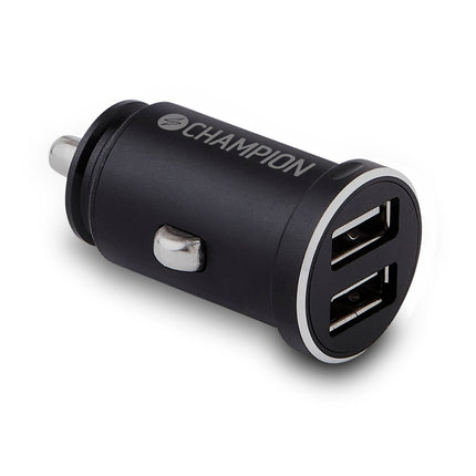 Car charger 24W 2-Port Mini Black