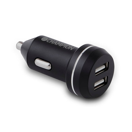 Car charger 36W 2-port QC Black
