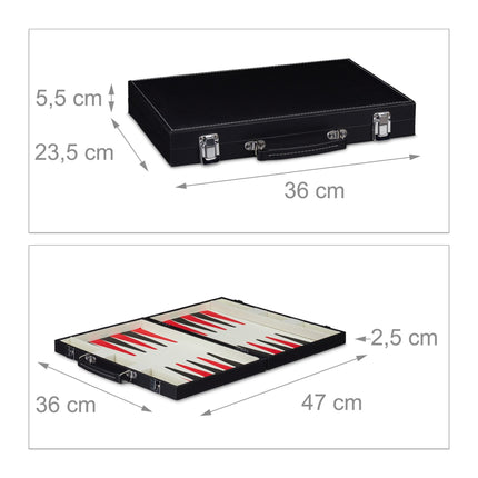 Backgammon dėklas