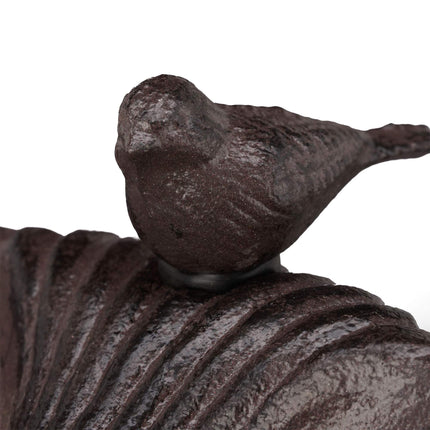 Cast iron bird bath