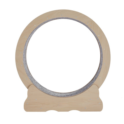 Cat Exercise Wheel 29.5-Inch, Detachable Carpet, Lock
