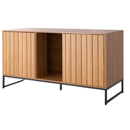 Cat Litter Box Enclosure Cabinet, 120 cm, Scratch Pad, Storage