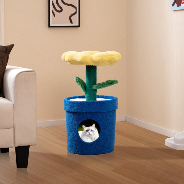 Kačių dresuotojas kambarinėms katėms – žydintis tupėjimas, „Condo“, 72 cm