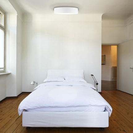 Ceiling lamp Textile Ø50cm White