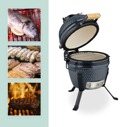 Keraminės Kamado kepsninės - universalios kepimui ant grotelių ir kepimui