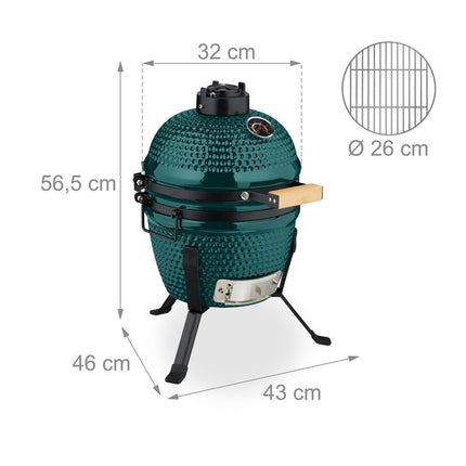 Keraminės Kamado kepsninės - universalios kepimui ant grotelių ir kepimui