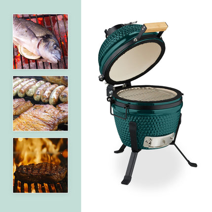 Keraminės Kamado kepsninės - universalios kepimui ant grotelių ir kepimui