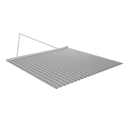 Chain Drag Harrow Rake, 48 x 48 in Galvanized Steel