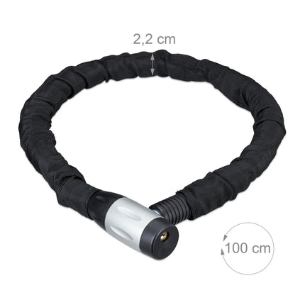 Grandininė spyna 100 cm ilgio