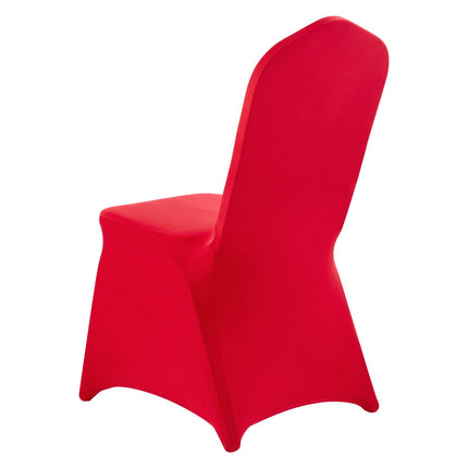 Chair Covers, 50 Pack Red Stretch Polyester Spandex