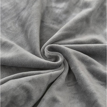 Chair cover - gray velvet Ruhhy 22979