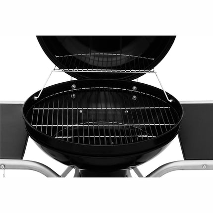 Charcoal grill Austin with side table