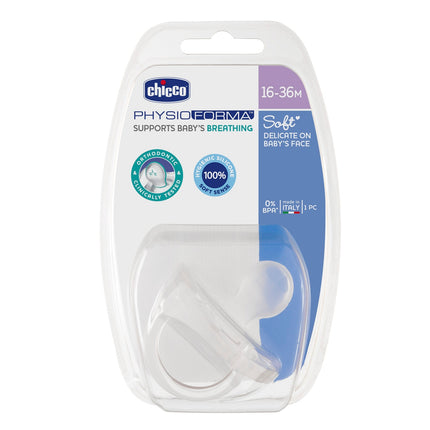 Chicco čiulptukas Physio silikoninis, 16K+
