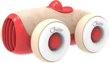 Chicco žaislinis automobilis raudonas ekologiškas