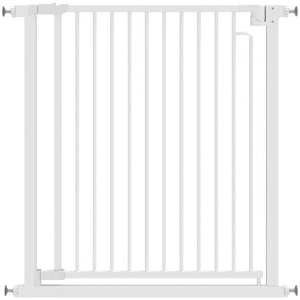 Vaikų saugos varteliai, be gręžimo, automatinis užsidarymas, 76-80 x 76 cm