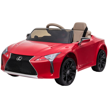 Vaikiškas automobilis. Oficialiai licencijuotas „Lexus LC500“ elektrinis automobilis, 2.4G nuotolinio valdymo pultas, MP3/USB, šviesos ir muzika, 3-6 metai