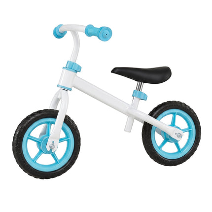 Children's Blue Balance Bike, Adjustable Handlebar, 20 kg Capacity