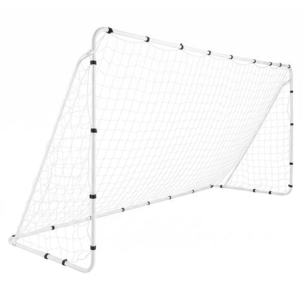 Vaikiški metaliniai futbolo vartai 367x181 cm su PE tinklu