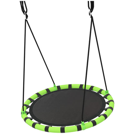 Vaikiškos sūpynės, 150 kg keliamoji galia, Ø100 x 180 cm, juodos