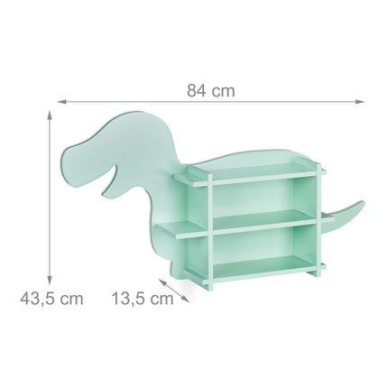 Vaikiška lentyna Dino prie sienos