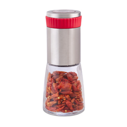Chili grinder with herb grinder