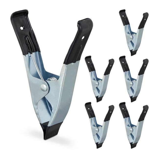 Clamps clamps metal set of 6
