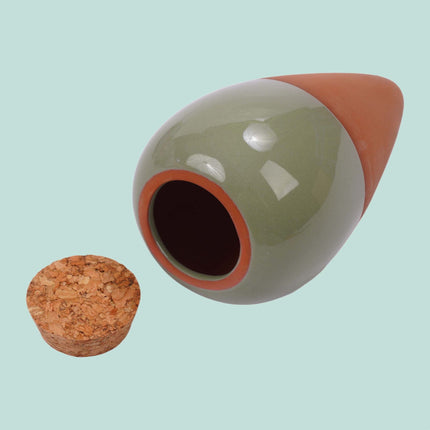 Molio laistymo kūgiai su dangteliais, 350 ml, šalavijų spalvos, 2 vnt. pakuotė