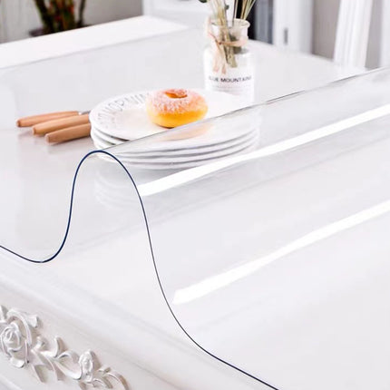 Clear PVC Table Protector 42 x 72 in, 1.5 mm Thick