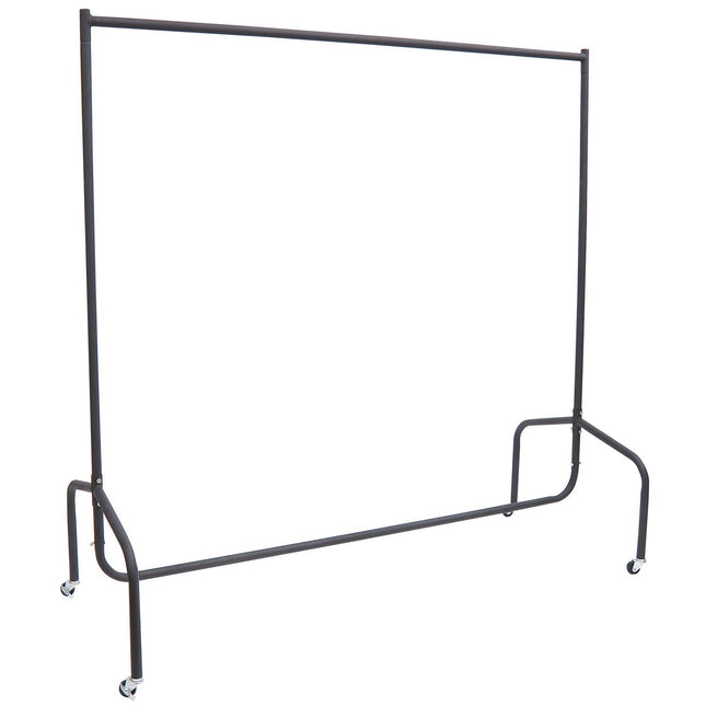 Drabužių kabykla, Mobili drabužių kabykla su ratukais, Paltų kabykla, 120X60X170Cm, Stabili ir Vietą Taupanti