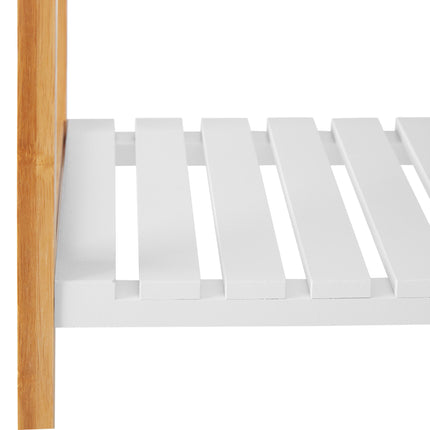Clothes stand with shelf