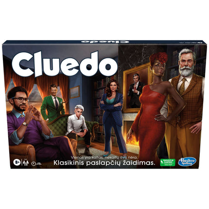 Cluedo - klasikinis paslapčių žaidimas (lietuvių k.)