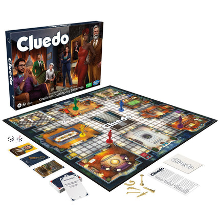 Cluedo - klasikinis paslapčių žaidimas (lietuvių k.)