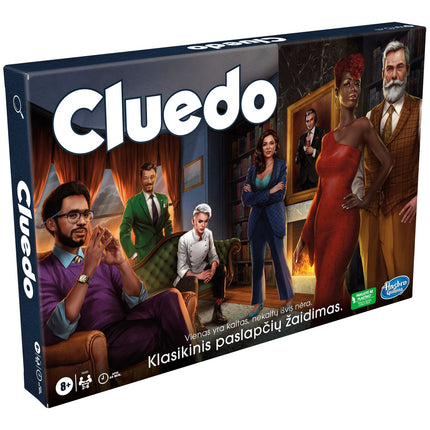 Cluedo - klasikinis paslapčių žaidimas (lietuvių k.)