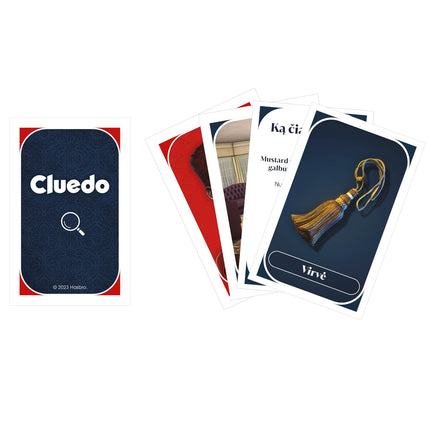 Cluedo - klasikinis paslapčių žaidimas (lietuvių k.)