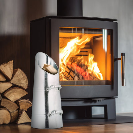 Anglių krosnis 16 l - cinkuotas geležis, dvigubos rankenos