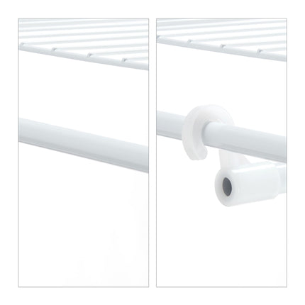Coat Rack With 3 Shelves