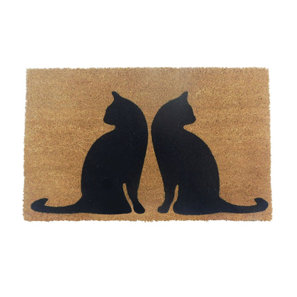 Coconut Doormat, Animal Design, 80x50 cm, Indoor/Outdoor
