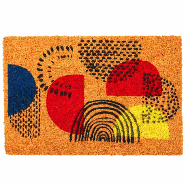 Kokoso pluošto kilimėlis durims, 60x40 cm, purvą sulaikantis kokoso pluoštas