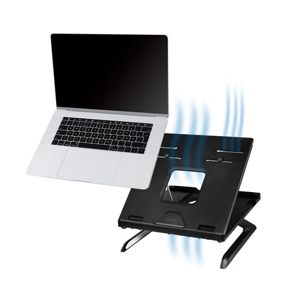 Collapsible laptop stand and height adjustable Sv