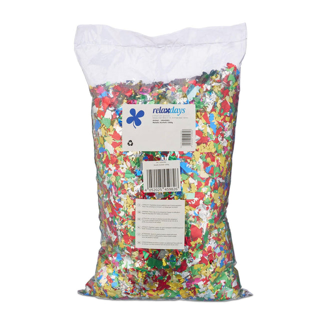 Spalvingi konfeti 1 kg