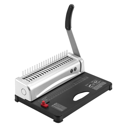 Comb Binding Machine 21-Hole, 450-Sheet, 100 Spines
